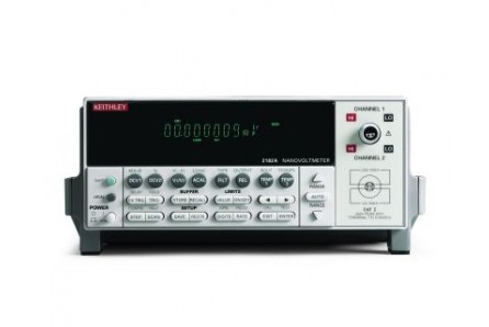 Keithley 2182A/6221 - dwukanałowy nanowoltomierz współpracujący ze źródłem 6221 (tryb Delta)